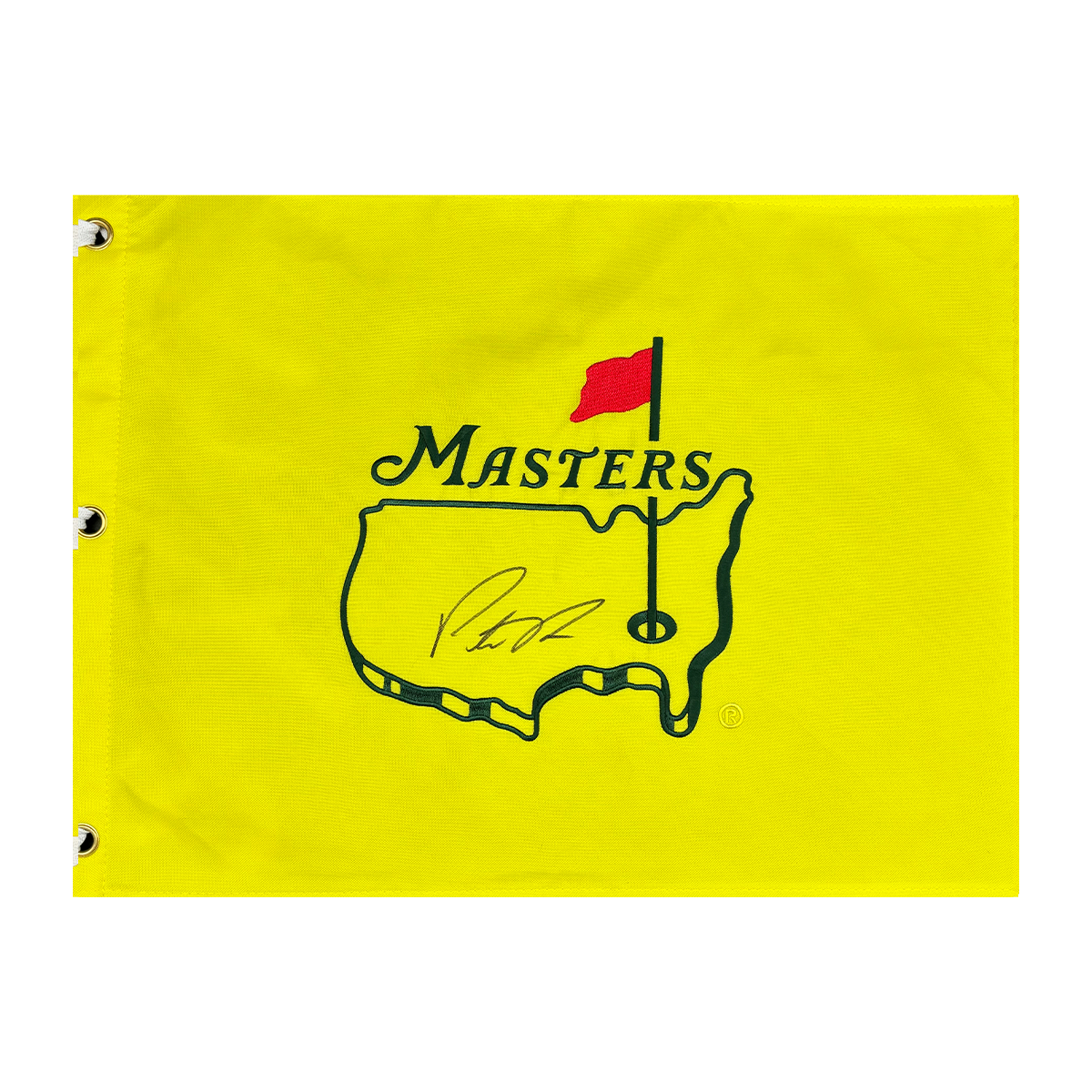 Patrick Reed Signed Masters Tournament Pin Flag