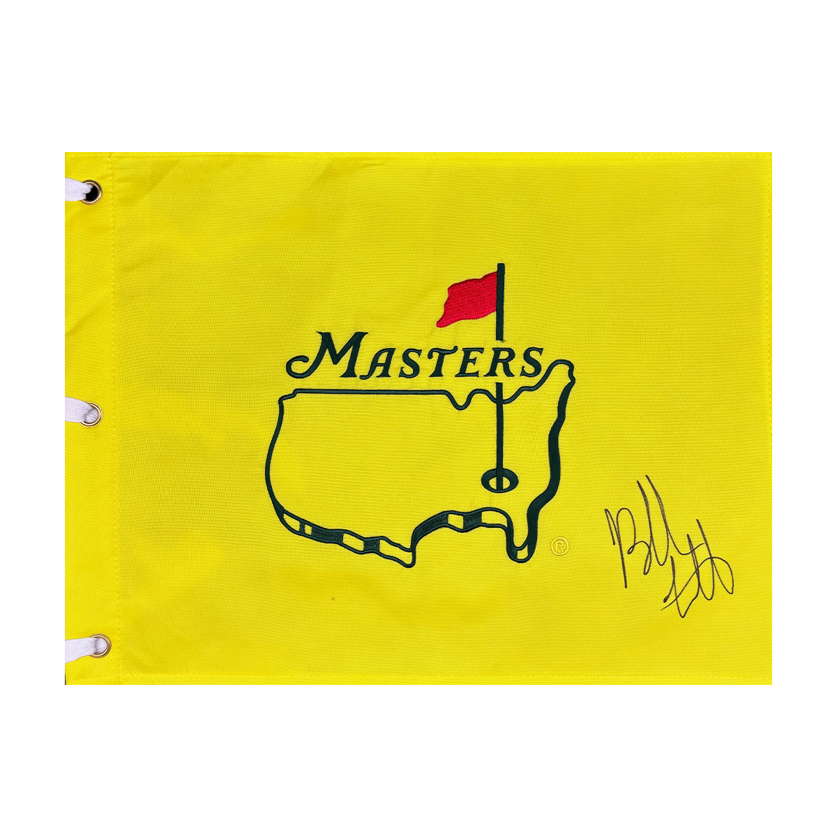 Bubba Watson Signed Masters Tournament Pin Flag