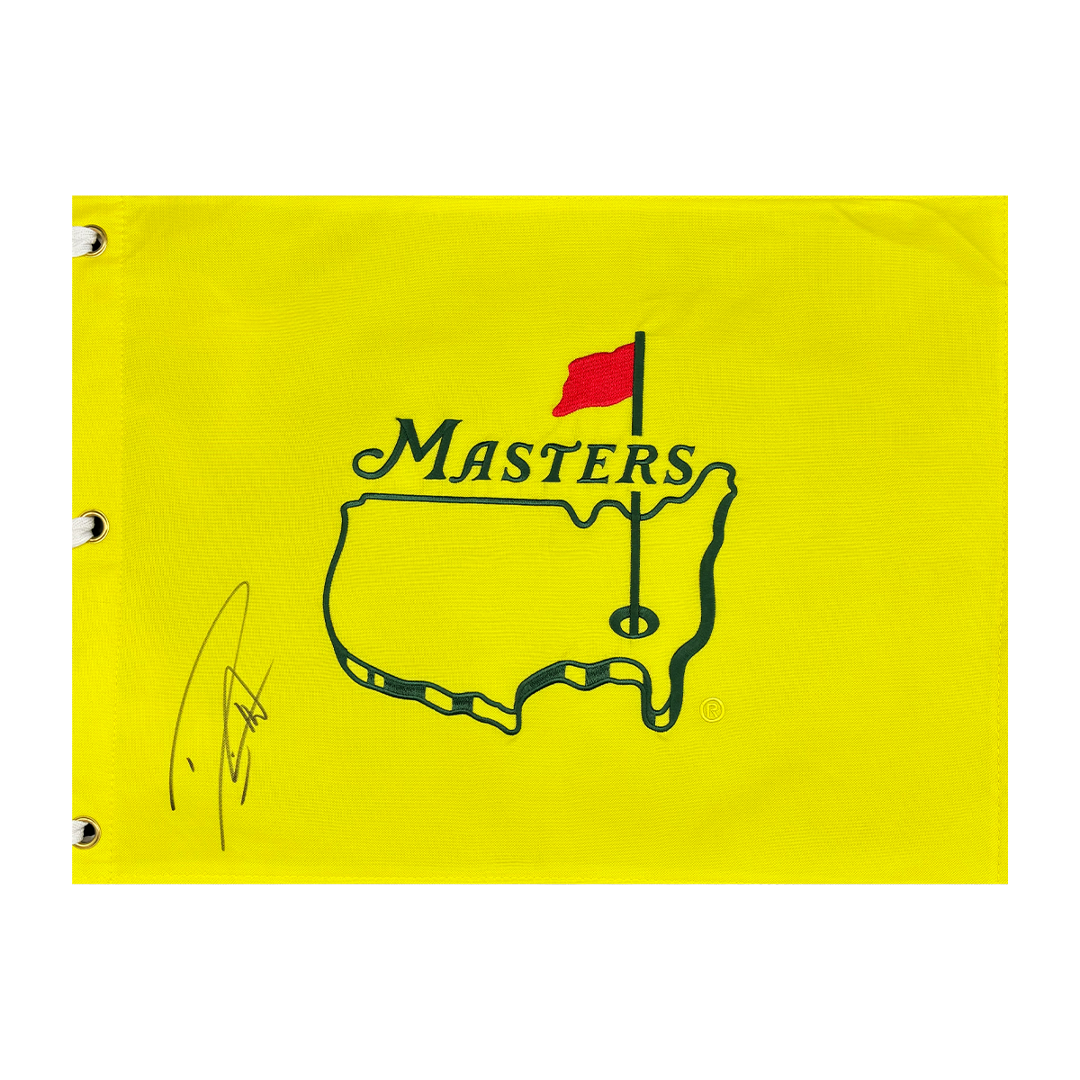 Danny Willett Signed Masters Tournament Pin Flag