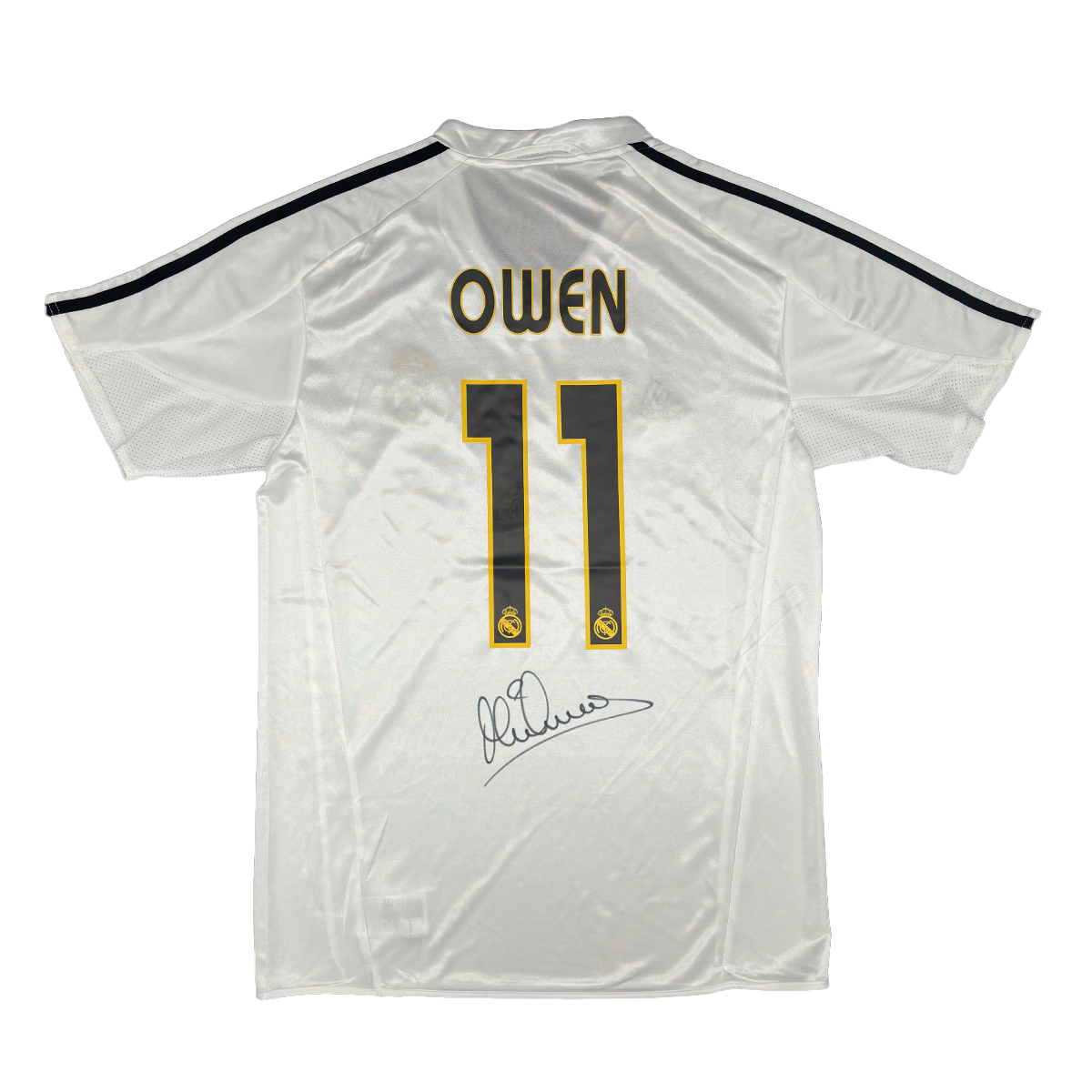 Michael Owen Signed Real Madrid 2004/2005 Home Shirt