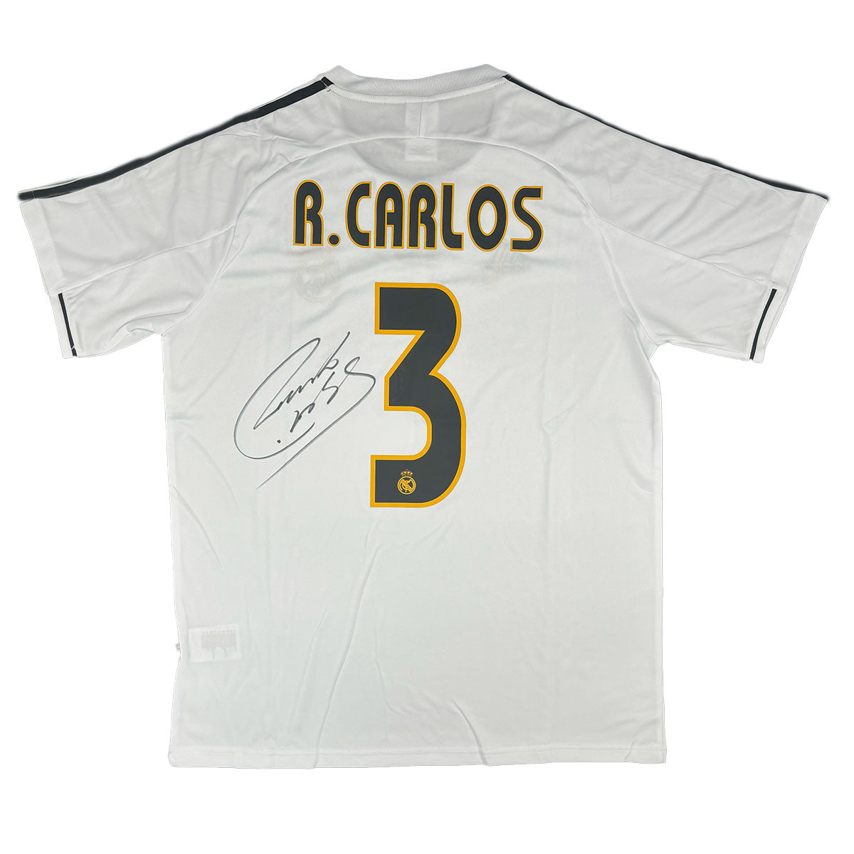 Roberto Carlos Signed Real Madrid 2004/2005 Home Shirt