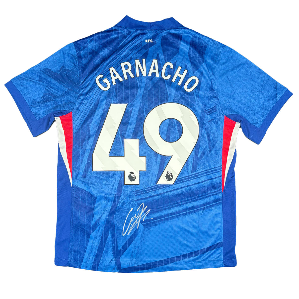 Alejandro Garnacho Signed Chelsea 2025/2026 Home Shirt