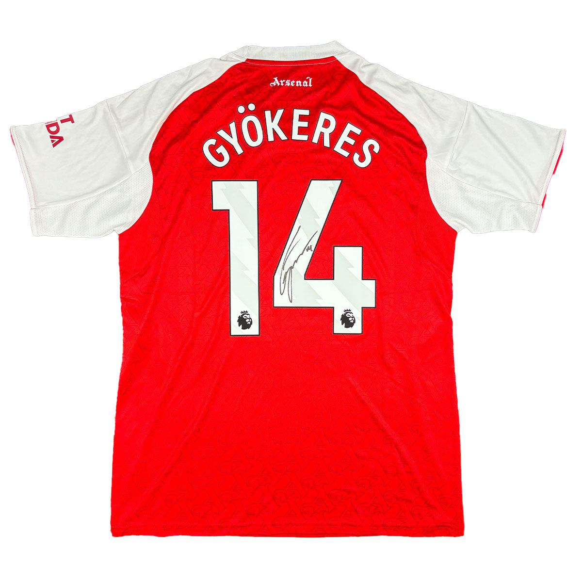 Viktor Gyökeres Signed Arsenal FC 2025/2026 Home Shirt