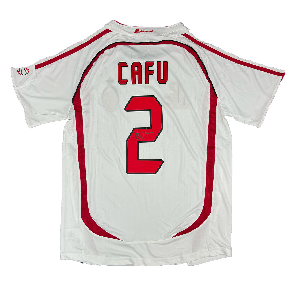 Cafu Signed AC Milan 2006/2007 Away Shirt