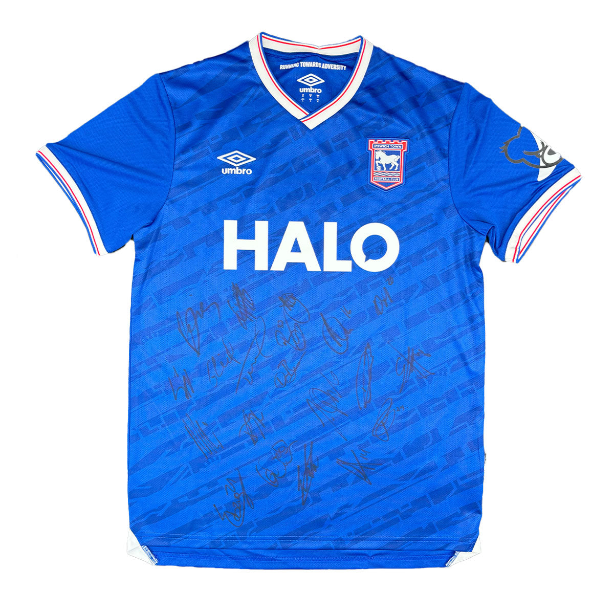 Multiple Player Signed Ipswich Town 2025/2026 Home Shirt
