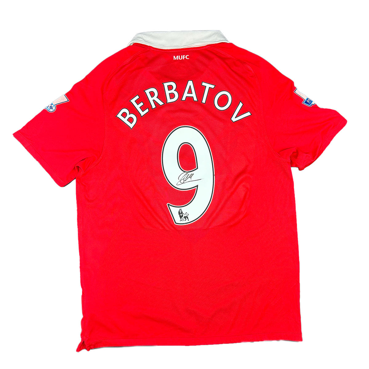 Dimitar Berbatov Signed Manchester United 2010/2011 Home Shirt