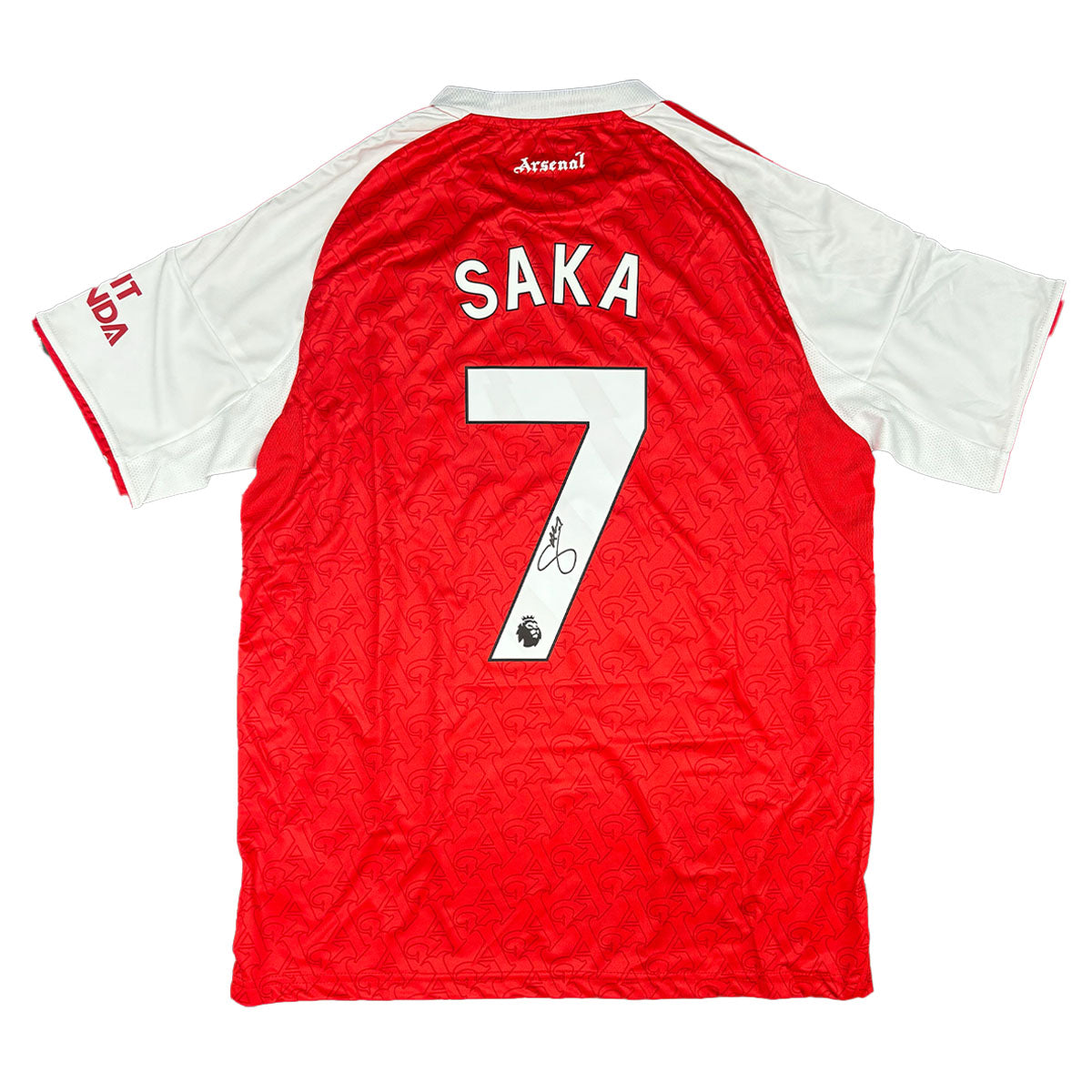 Bukayo Saka Signed Arsenal FC 2025/2026 Home Shirt