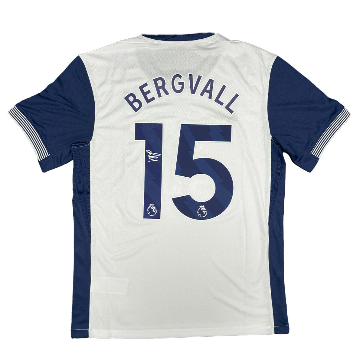 Lucas Bergvall Signed Tottenham Hotspur 2024/2025 Home Shirt