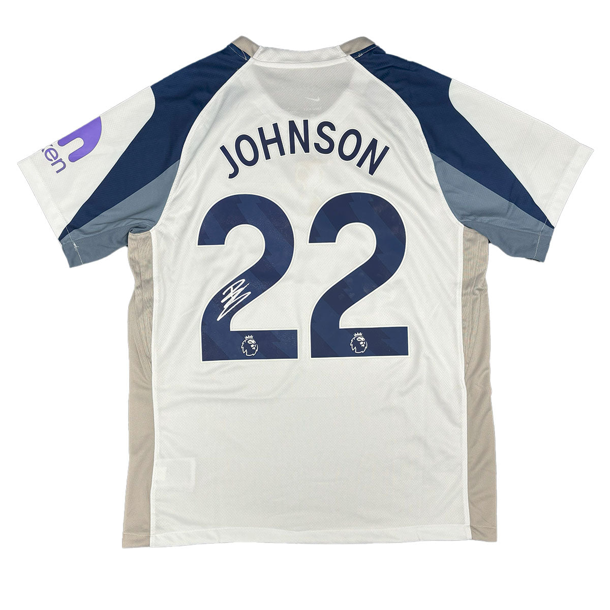 Brennan Johnson Signed Tottenham Hotspur 2025/2026 Home Shirt
