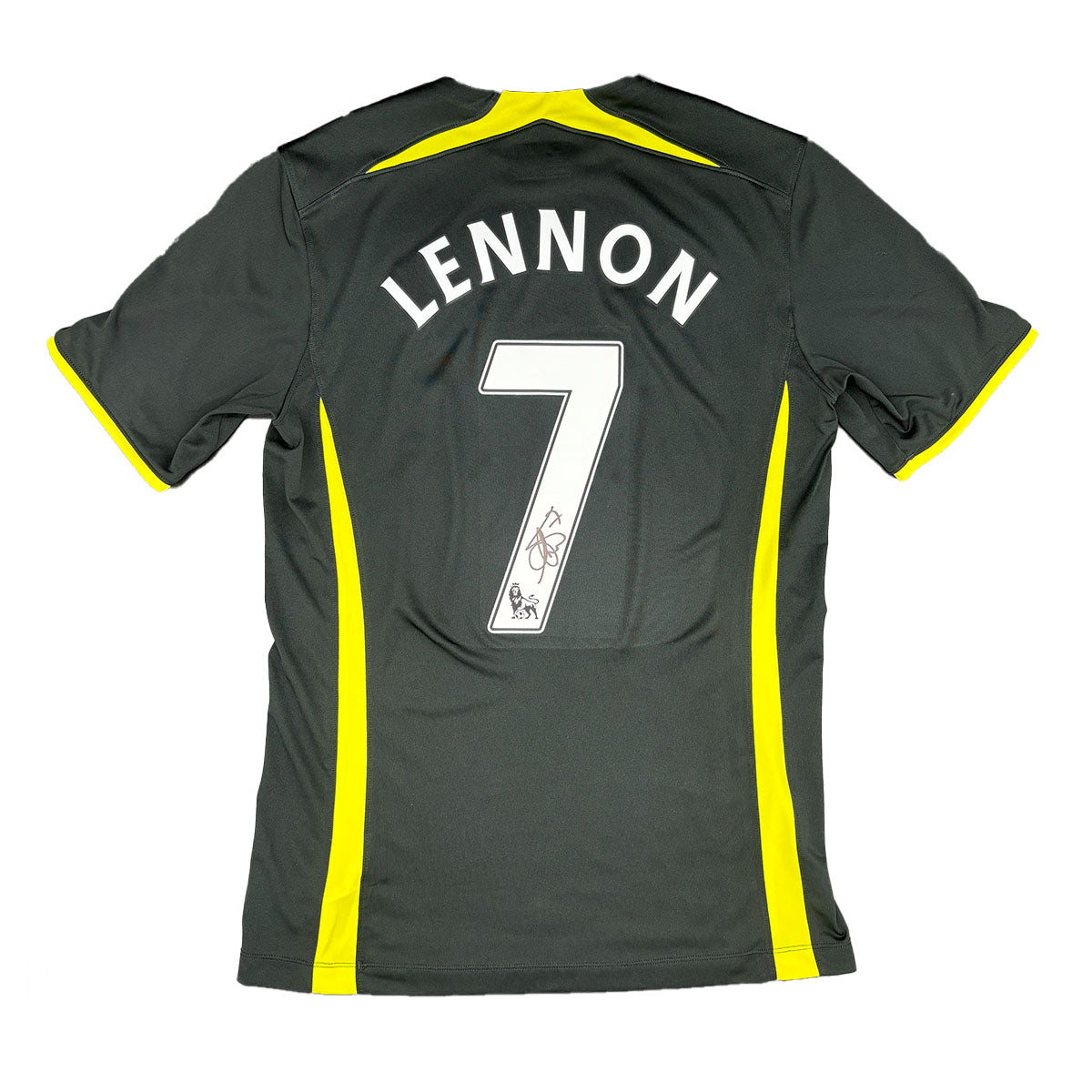 Aaron Lennon Signed Tottenham Hotspur 2014/2015 Away Shirt