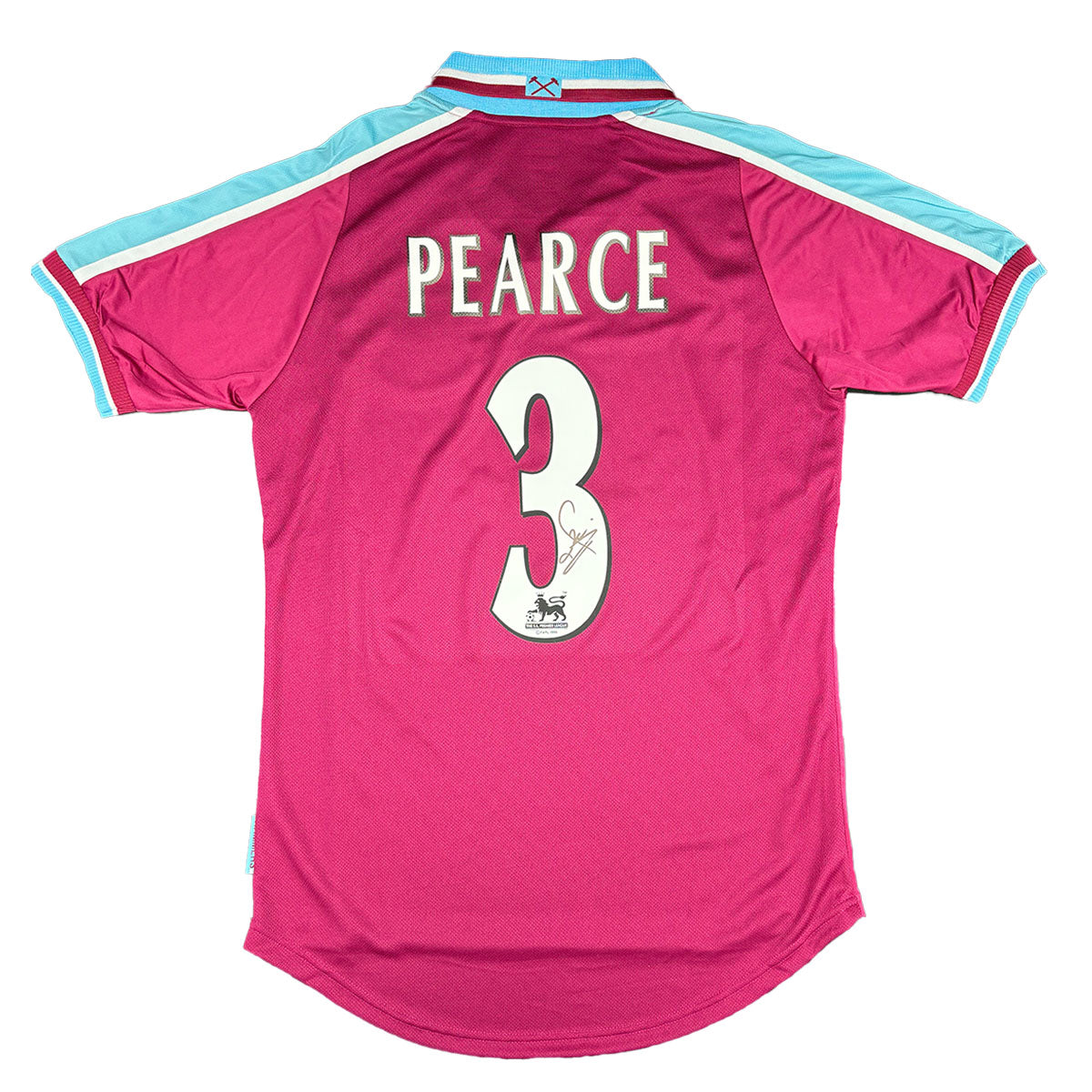 Stuart Pearce Signed West Ham United 2000/2001 Home Shirt