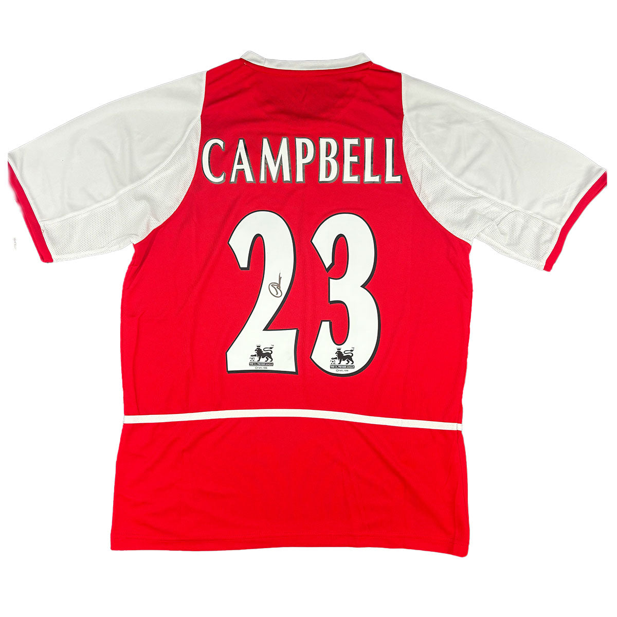 Sol Campbell Signed Arsenal FC 2002/2004 Home Shirt