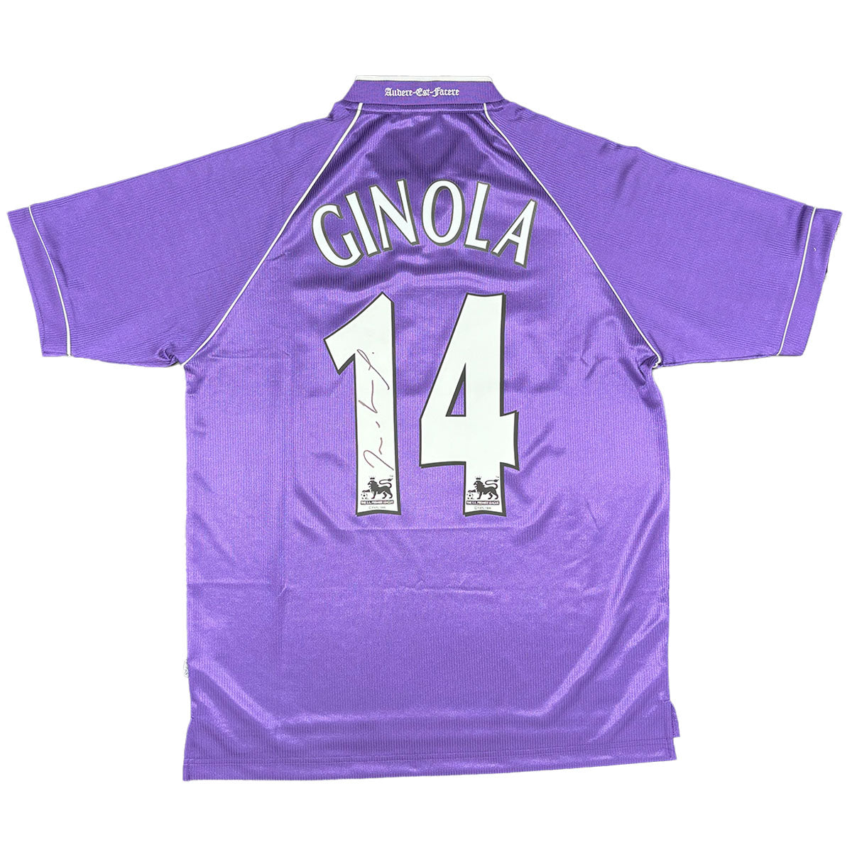 David Ginola Signed Tottenham Hotspur 1998/1999 Away Shirt