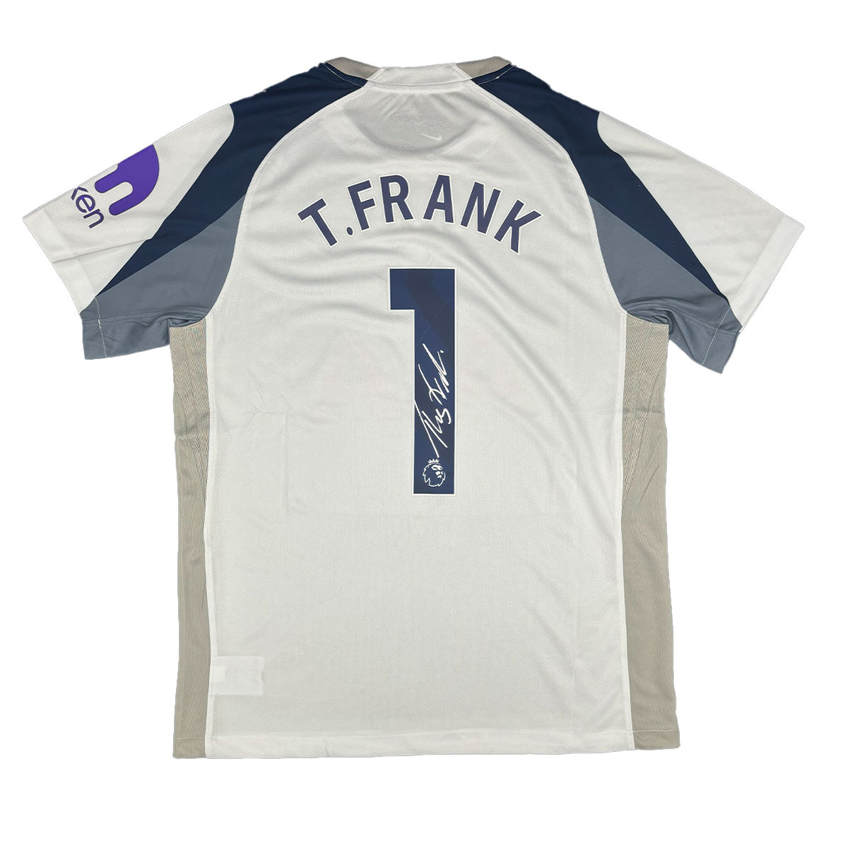 Thomas Frank Signed Tottenham Hotspur 2025/2026 Home Shirt