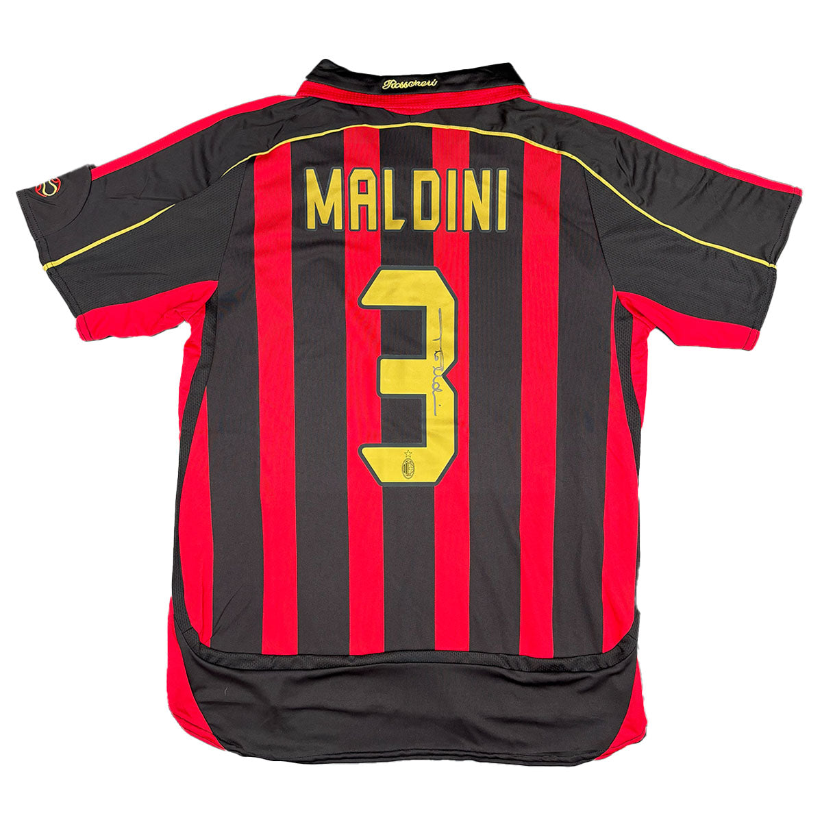 Paolo Maldini Signed AC Milan 2006/2007 Home Shirt