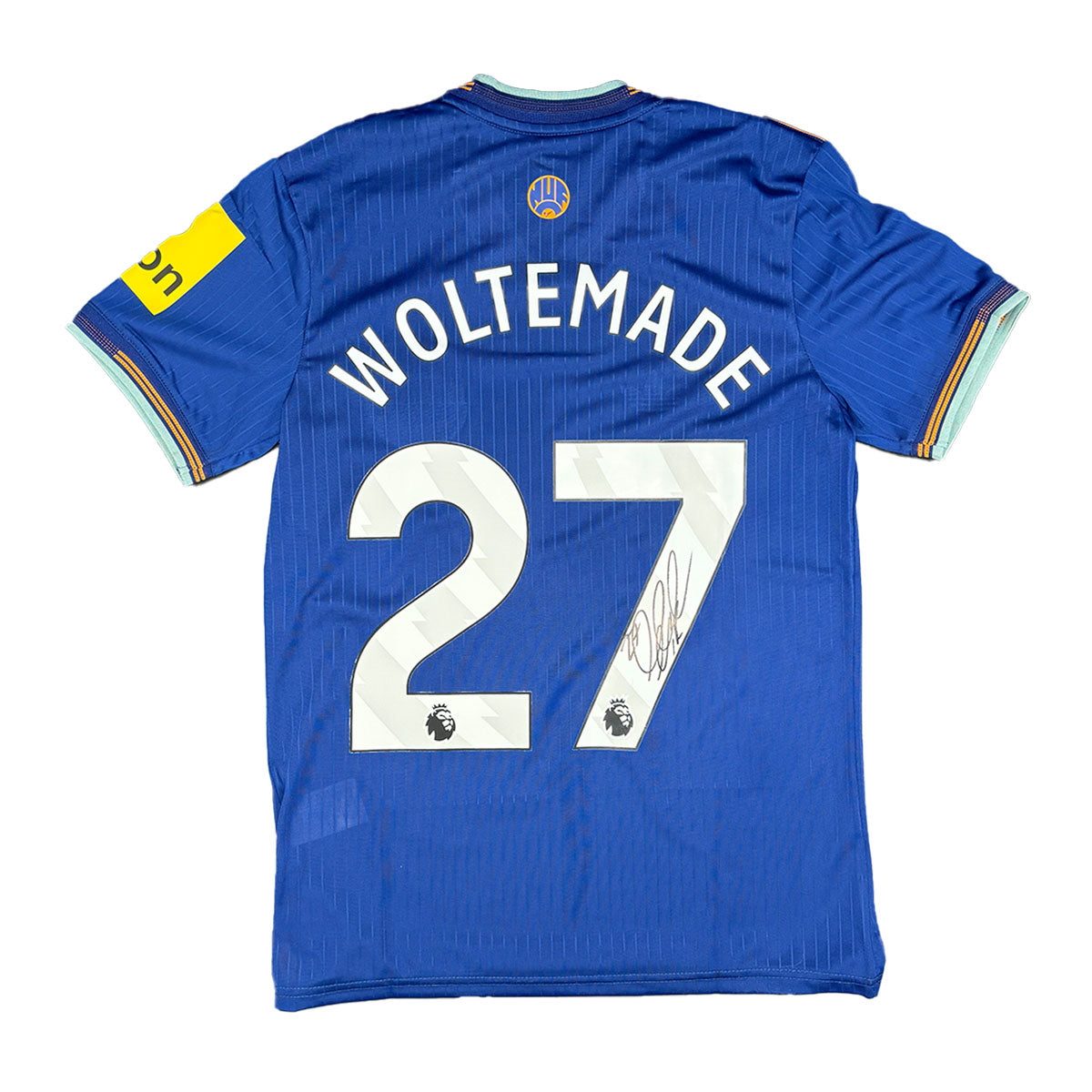 Nick Woltemade Signed Newcastle United 2025/2026 Third Shirt