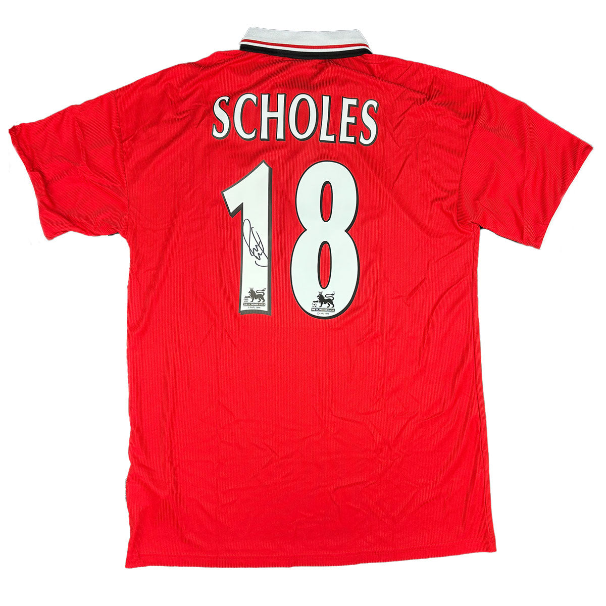Paul Scholes Signed Manchester United 1999/2000 Home Shirt