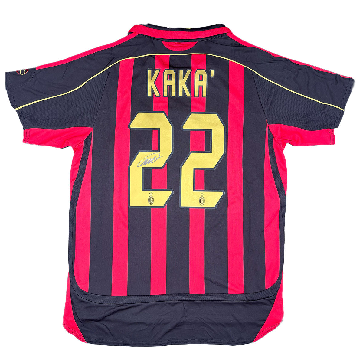 Ricardo Kaka Signed AC Milan 2006/2007 Home Shirt