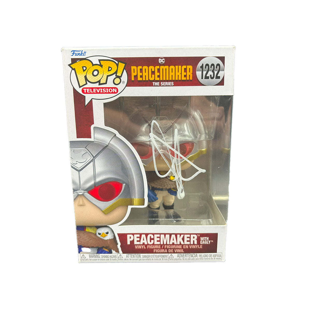 John Cena Signed 'Peacemaker' Funko Pop
