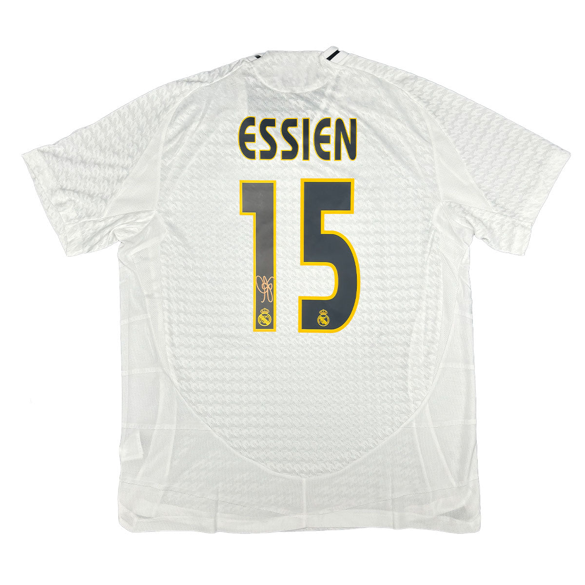 Michael Essien Signed Real Madrid 2004/2005 Home Shirt