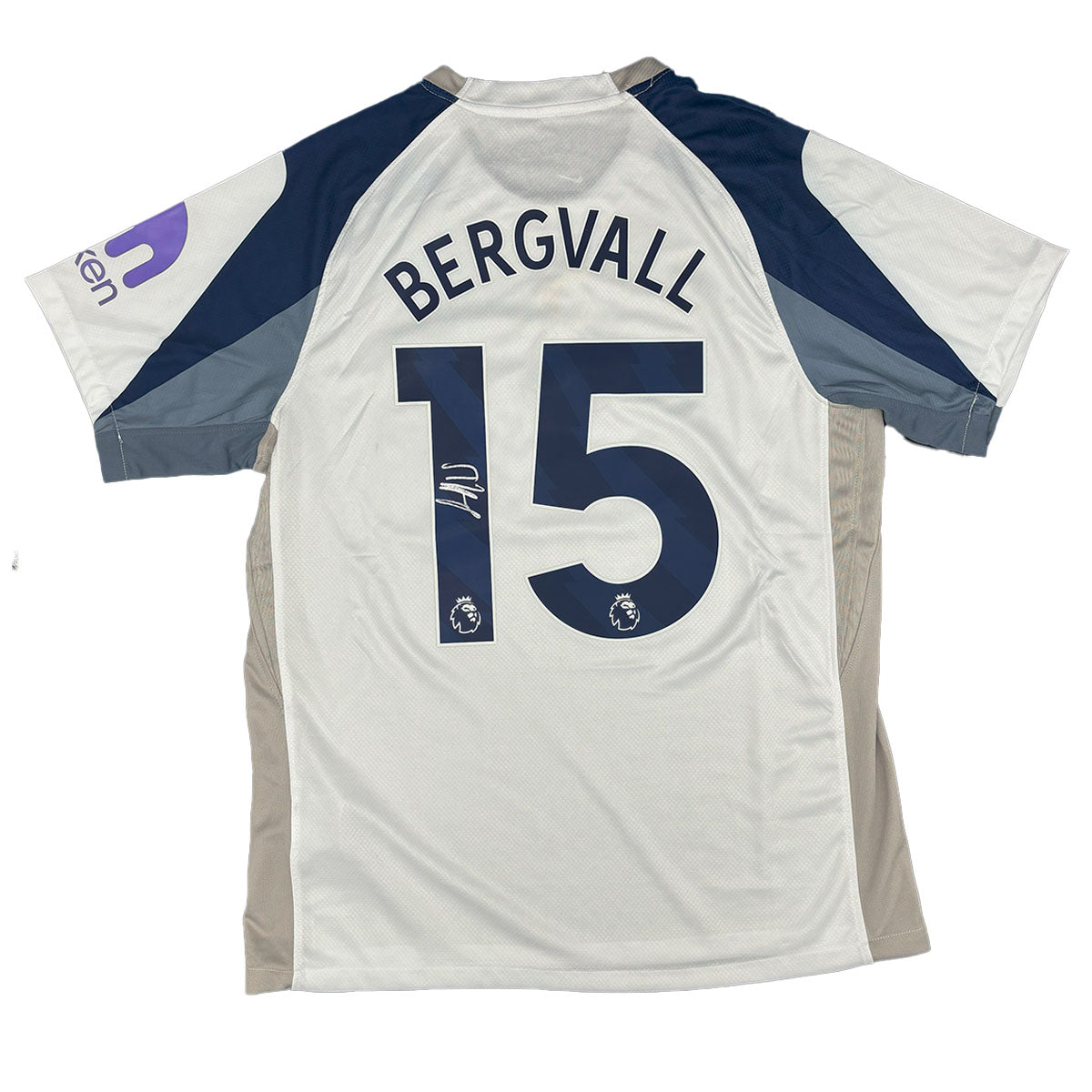 Lucas Bergvall Signed Tottenham Hotspur 2025/2026 Home Shirt