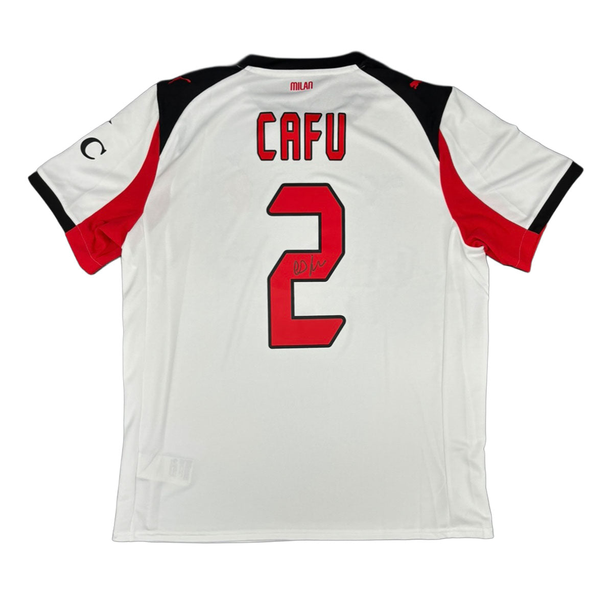 Cafu Signed AC Milan 2025/2026 Away Shirt