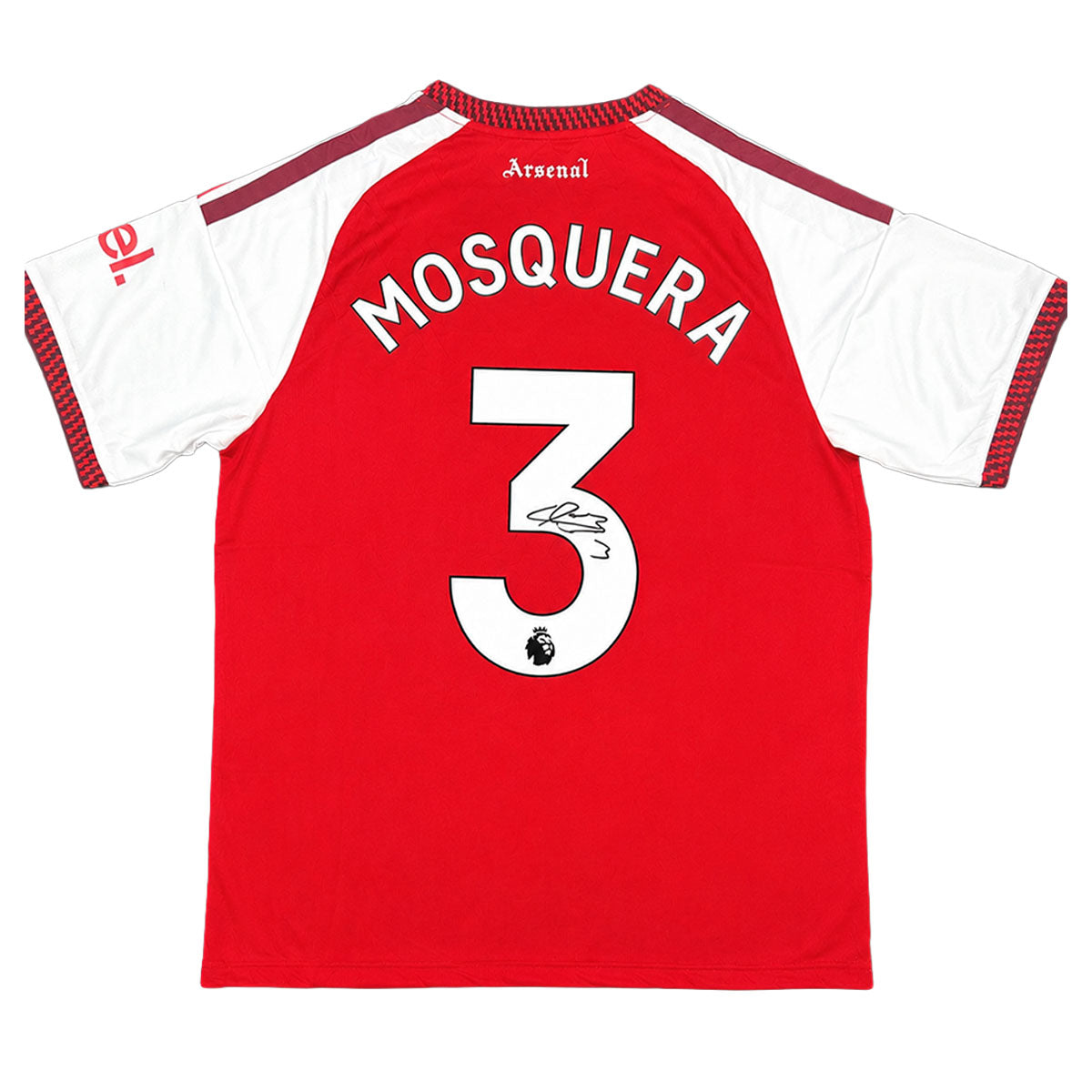 Cristhian Mosquera Signed Arsenal 2026/2027 Home Shirt