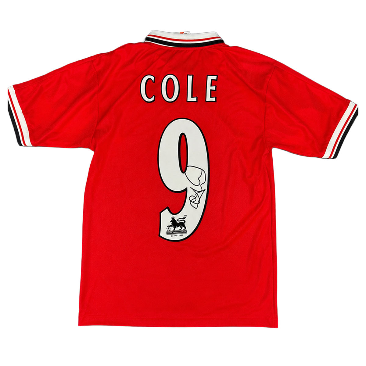 Andy Cole Signed Manchester United 1999/2000 Home Shirt