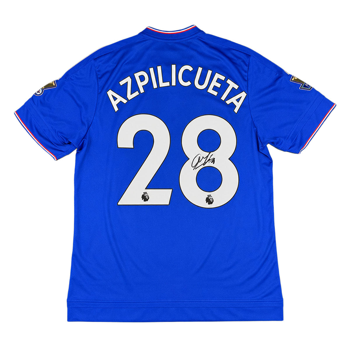 César Azpilicueta Signed Chelsea 2015/2016 Home Shirt