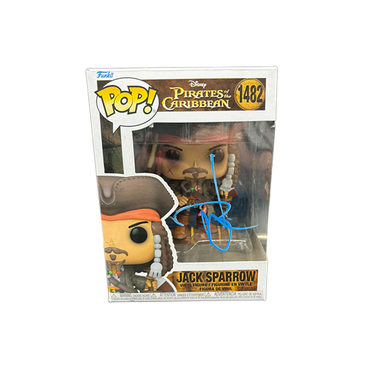 Johnny Depp Signed 'Jack Sparrow' Funko Pop