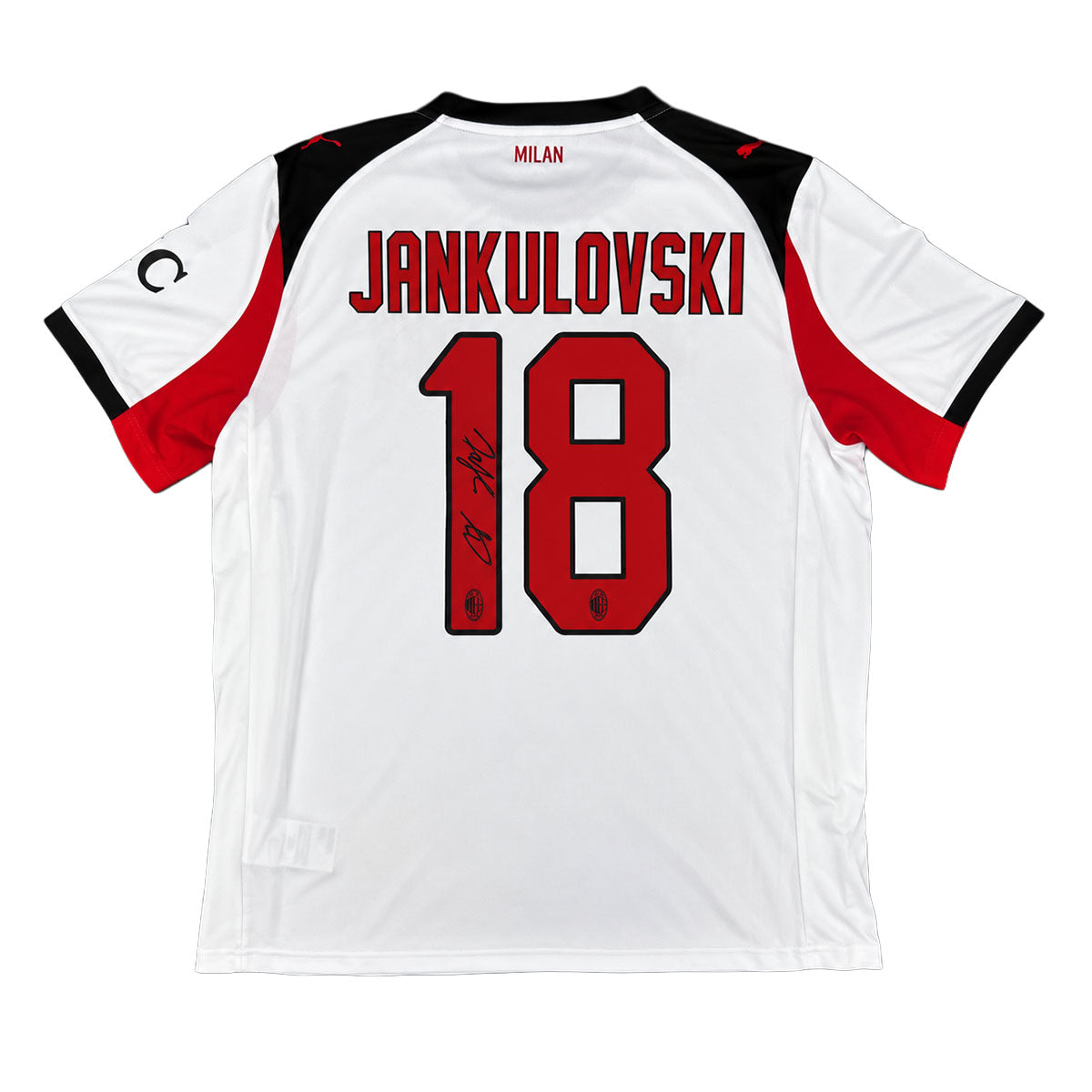 Marek Jankulovski Signed AC Milan 2025/2026 Away Shirt