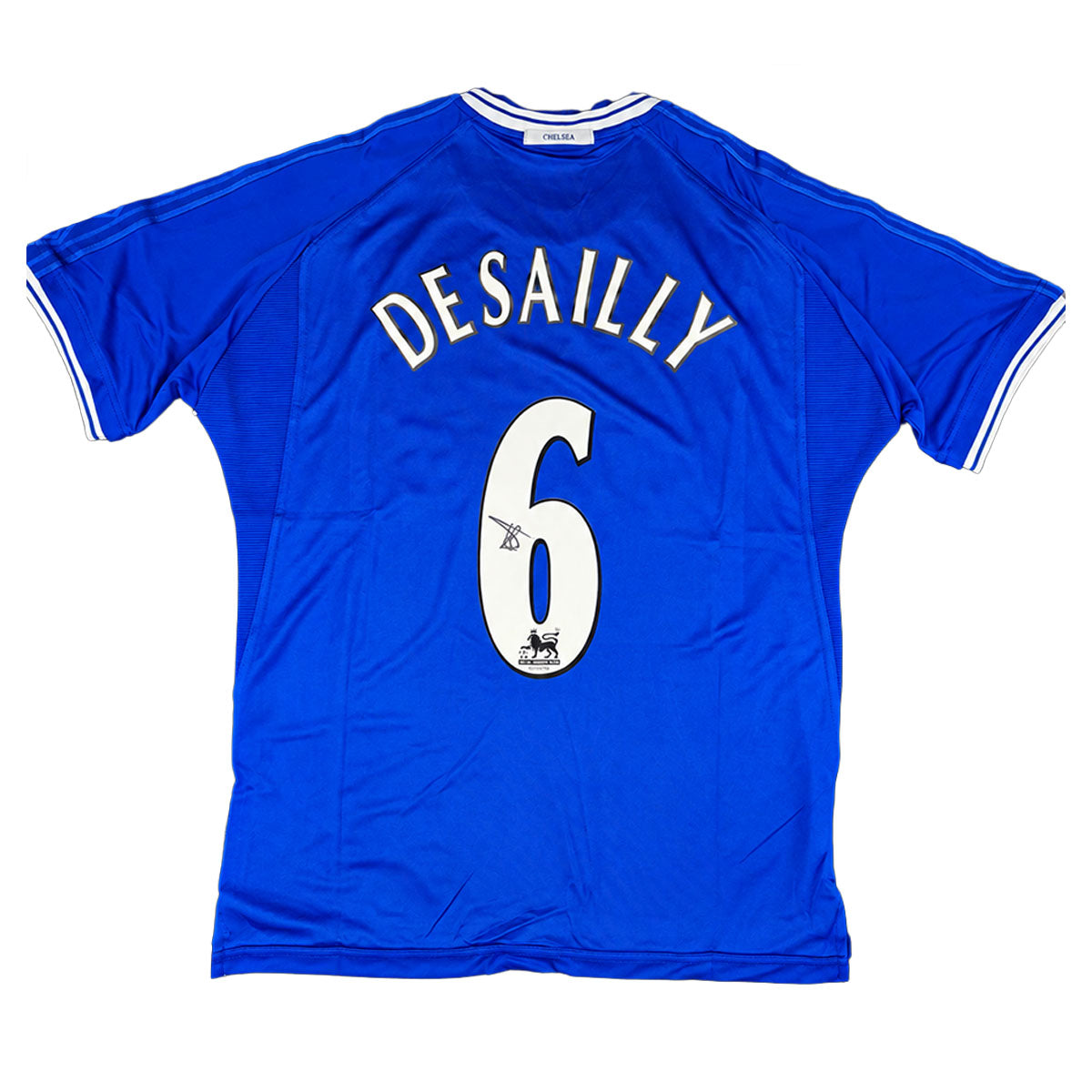 Marcel Desailly Signed Chelsea 2000/2001 Home Shirt