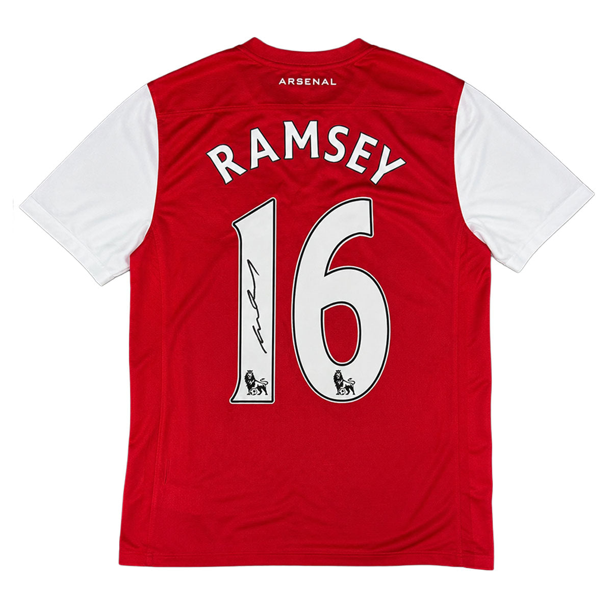 Aaron Ramsey Signed Arsenal 2010/2011 Home Shirt