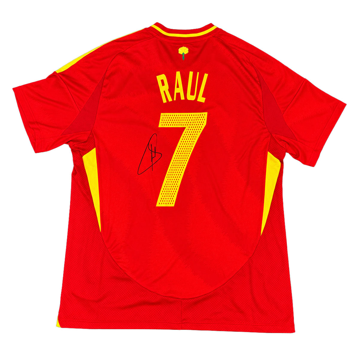 Raúl González Signed Spain 2024/2025 Home Shirt