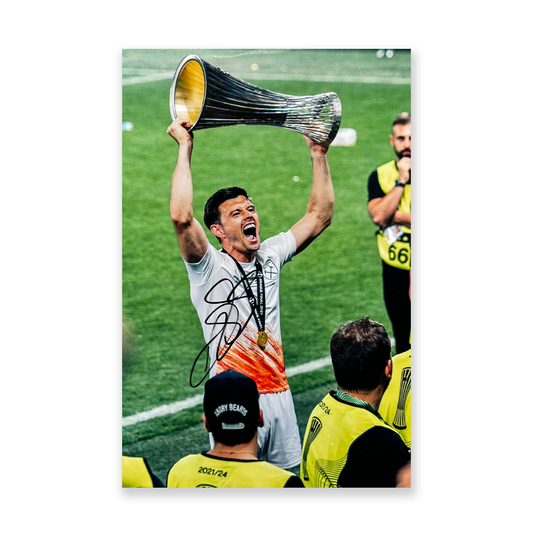 Aaron Cresswell Signed West Ham United A4 Photo