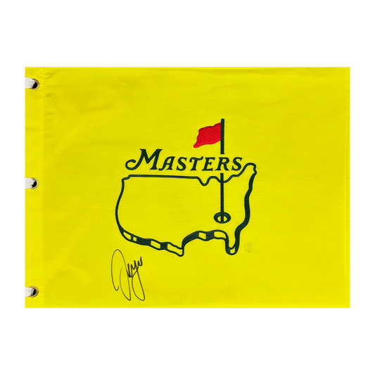 Sergio Garcia Signed Masters Tournament Pin Flag