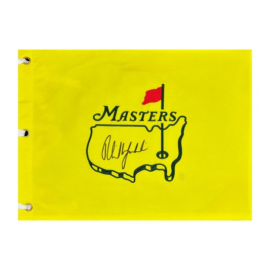 Phil Mickelson Signed Masters Tournament Pin Flag