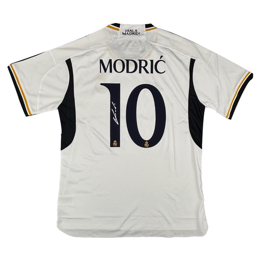 Luka Modrić Signed Real Madrid 2023/2024 Home Shirt