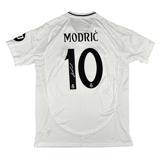 Luka Modrić Signed Real Madrid 2024/2025 Home Shirt