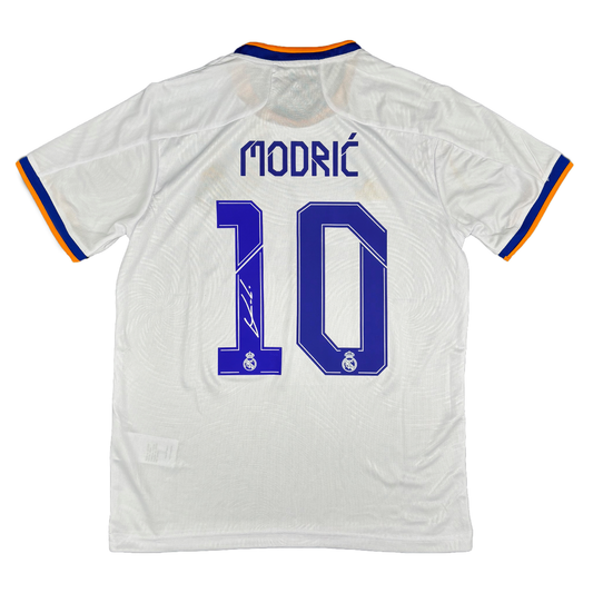 Luka Modrić Signed Real Madrid 20../20.. Home Shirt
