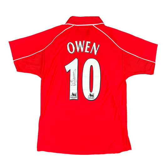 Michael Owen Signed Liverpool 2000/2001 Home Shirt