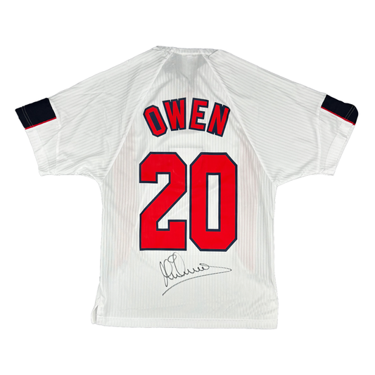 Michael Owen Signed England 1998/1999 Home Shirt