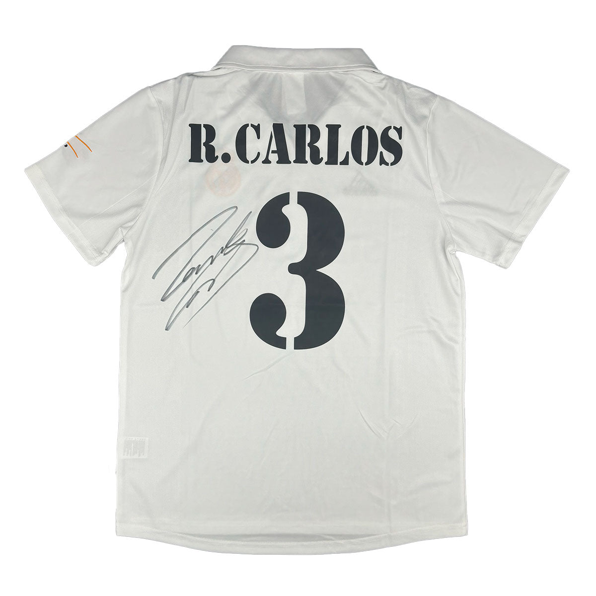 Roberto Carlos Signed Real Madrid 2002/2003 Home Shirt