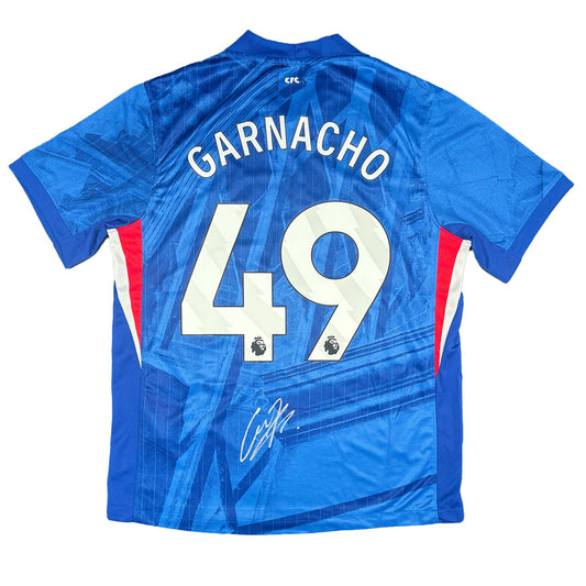 Alejandro Garnacho Signed Chelsea 2025/2026 Home Shirt