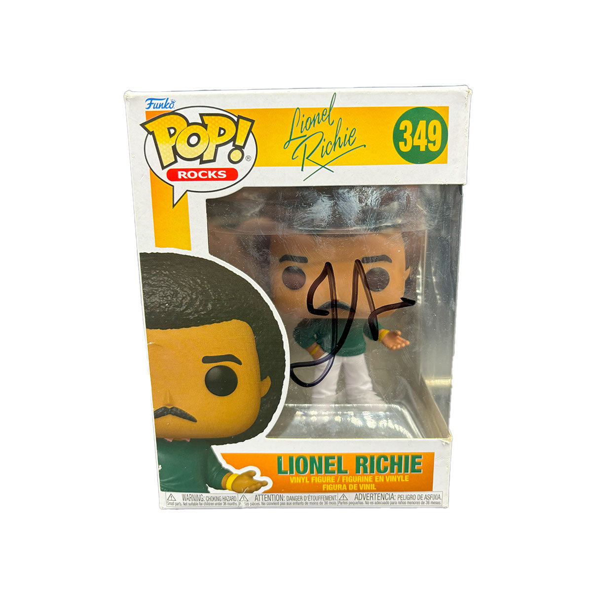 Lionel Richie Signed ' Lionel Richie' Funko Pop