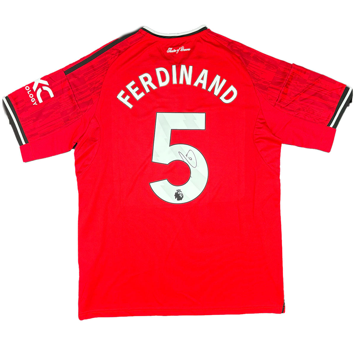 Rio Ferdinand Signed Manchester United 2025/2026 Home Shirt