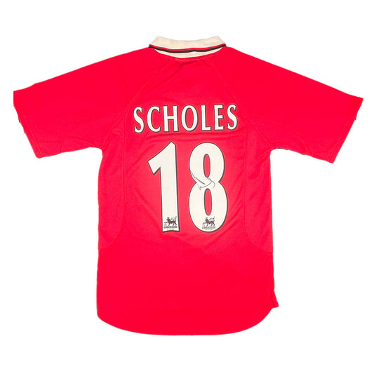 Paul Scholes Signed Manchester United 1997/1998 Home Shirt