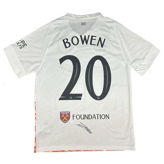 Jarrod Bowen Signed West Ham United 2022/2023 Third Shirt