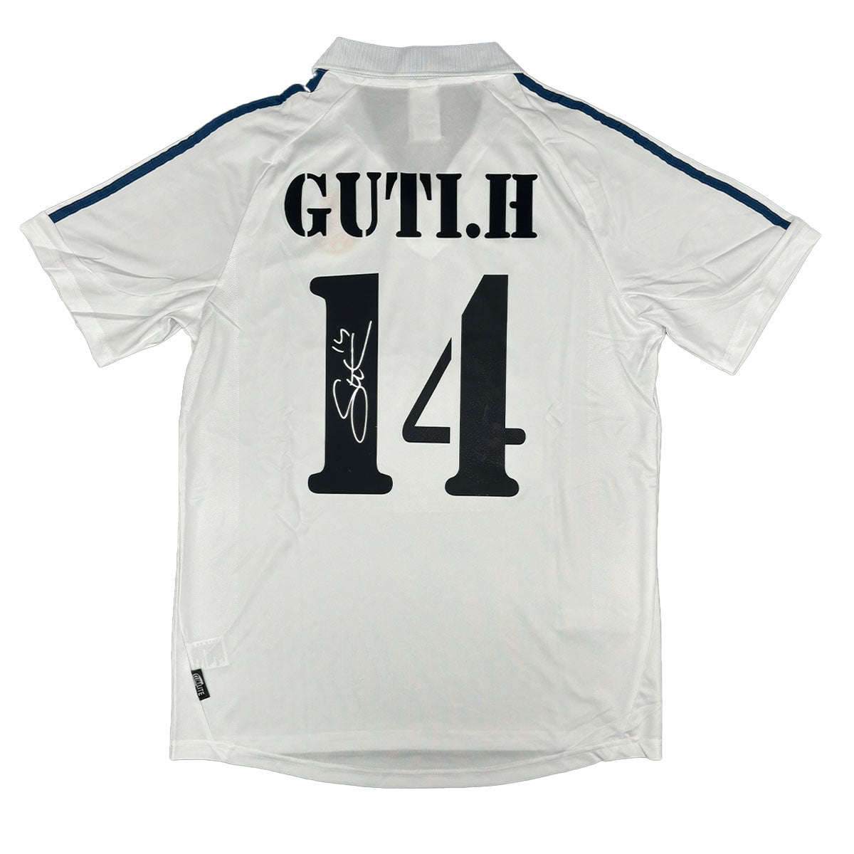 Guti Signed Real Madrid 2001/2002 Home Shirt
