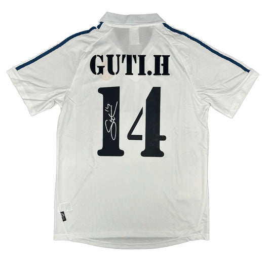 Guti Signed Real Madrid 2001/2002 Home Shirt